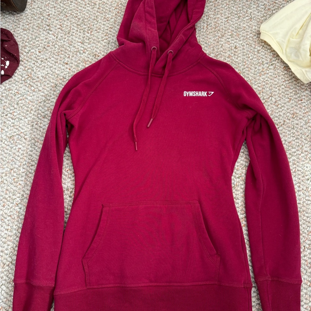 Gymshark Women's Deep Red Hoodie